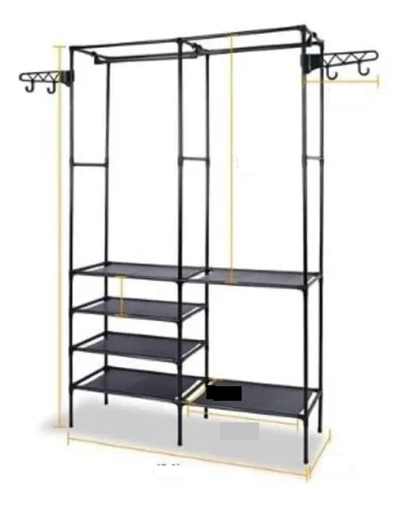 Armario Closet Multifuncional 2 cuerpos